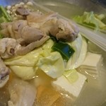 串かつ・炭火焼鳥・鶏ちゃんこ鍋 TSURUGI - 水炊き★