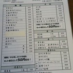 玉山食堂 - メニュー