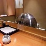 天七 - 手前のカウンター