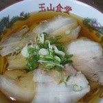 玉山食堂 - チャーシュー麺 700円
