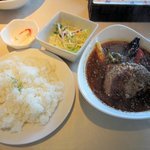 イチロク - ハンバーグと野菜のスープカレー（2015.03.10）