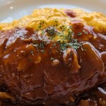 レストラン花林檎 - 【オムハヤシ】800円