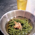 とり焼 Lilly - 淡路島産 冷やしわかめ蕎麦
