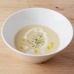 オールカフェ×タニタカフェ - 芳醇ごぼうの豆乳ポタージュ
