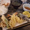 国産のお酒と小料理 きらく家 - 天ぷら定食＠1,000円
