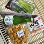 たてしな自由農園 - 購入したもの数点。