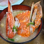 市場食堂 味処たけだ   - ワタリガニ汁