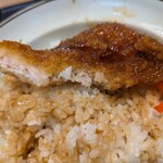 熟成かつ天膳 - ジューシーな肉質
