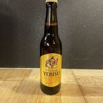 竈門ご飯 一圓 - エビス瓶ビール