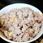 札幌ザンギ本舗 - 雑穀米に変更
