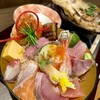 海鮮丼 ゆたか水産 - ゆたか最強丼（あら汁）