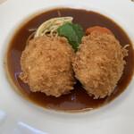 田中屋レストラン - かにコロッケ