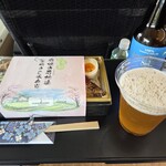 安曇野ブルワリー - ドリンク写真:炭火焼き寿地鶏釜炊きご飯弁当