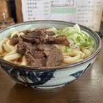 中村屋 - 馬肉うどん(800円)
