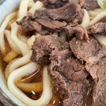 中村屋 - 馬肉うどん(800円)