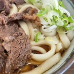 中村屋 - 馬肉うどん(800円)