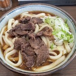 中村屋 - 馬肉うどん(800円)