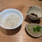 東白庵 かりべ - 料理写真:「蕎麦がき」