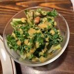 ウミネコカレー - サラダ