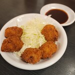 日高屋 - お肉屋さんの一口メンチカツ240yen