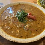 バナナカフェ - 梅しそあさりカレー