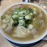 桜上水 船越 - 塩ワンタンメン