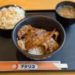 ブタリコ - 料理写真:醤油だれ上州豚丼♪