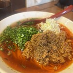ときわ亭 - 台湾らーめん　かみさん曰く、それほど辛くはないそうです