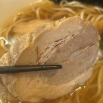 ときわ亭 - バラ肉焼豚　サイズは別にして、美味さは変わらず