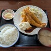 ドライブイン三陸 - 海老フライ定食