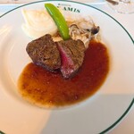 ブラッスリーオザミ - 国産ヒレ肉のポワレ