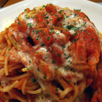 ジャパニーズトラットリアるもん - トマトスパゲティー　アップ