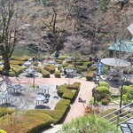 澤乃井園　清流ガーデン - 上からの眺め