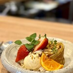 RAKAu. - 本日のクレープセット　1,400円