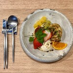 RAKAu. - 本日のクレープセット　1,400円