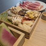 銀座しゃぶ輝 黒毛和牛しゃぶしゃぶ専門店 - 