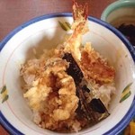 めん処 安曇乃 - 日替りランチの天丼