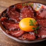 個室 馬刺し肉寿司 たてがみ - 