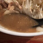 拉麵二郎 會津若松站前店 - 湯頭