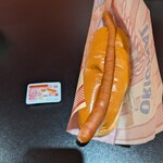 ラウンドワンスタジアム - 料理写真:BIGホットドッグ