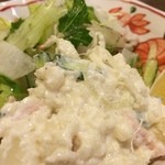 鹿野 - ポテトサラダ300円　家庭的な味ですね