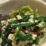 鹿野 - お通し　白和え　