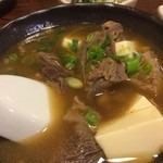 鹿野 - 牛すじ煮500円　とろーり