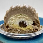 パティスリー ル・シエル - モンブラン 断面