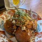 銀だこハイボール酒場 - 料理写真:Wのりたこ焼き