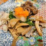 鮨おおしお  - アラ　あちこちの部位