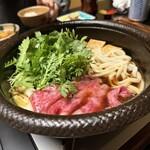 松阪亭 三澤 - すき焼きで