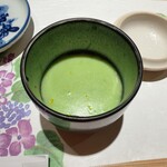 鮨 稲荷 たけ屋 - ドリンク写真:ずんだの茶碗蒸し