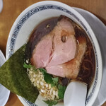 らーめん 稲荷屋 - 醤油ラーメン 細麺