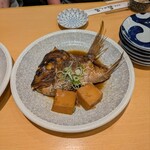 魚がし鮨 - 鯛のあら炊き